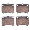 Dynamic Friction Co 3000 Semi-Metallic Brake Pads, Extreme Low Dust, 100% Copper Free, 100% Asbestos-free, Front 1311-0402-00